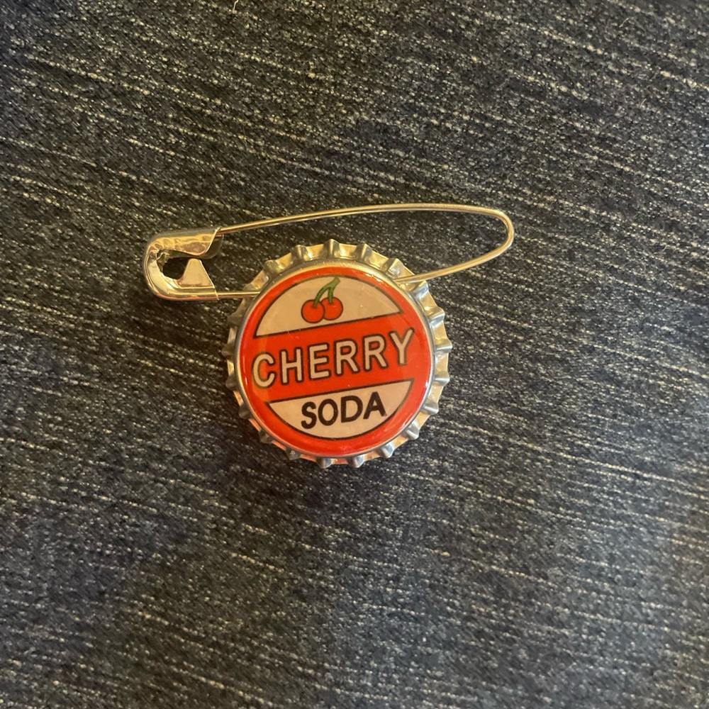 Cherry Soda pin